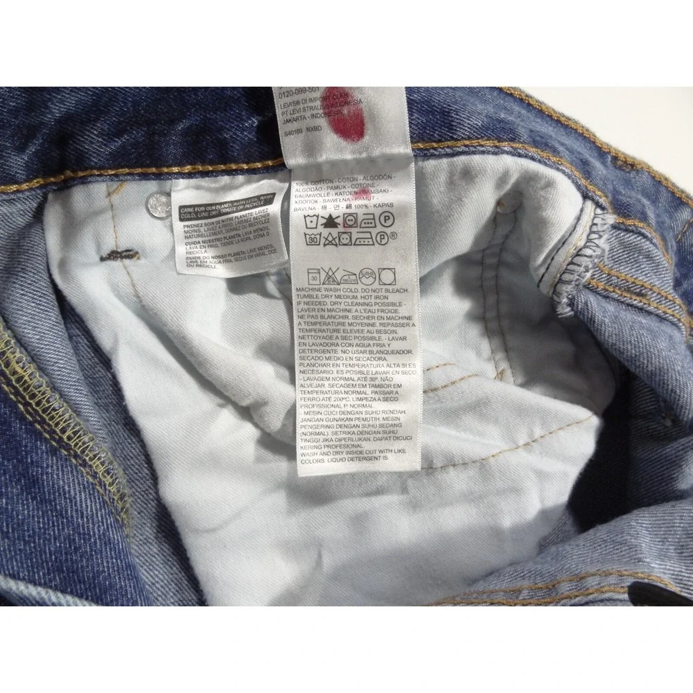 Levi's 550 Men's Jeans Size 36x32 Blue‎ Denim Relaxed Fit Levi Pants Medium Wash